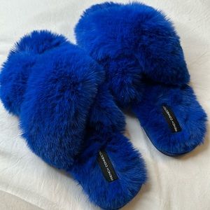 Fuzzy slippers